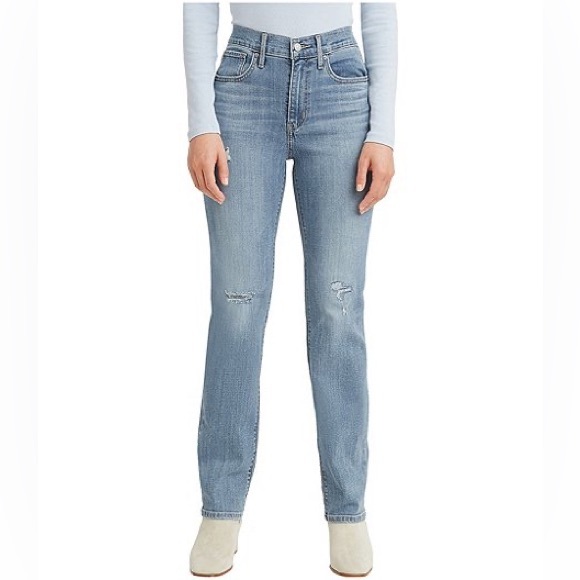 LEVIS High Rise Straight Jeans - Picture 7 of 7